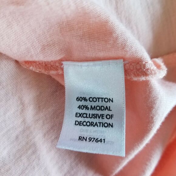 J Jill Womens Shirt Small Embroidered Long Sleeve Pink Peach Soft Linen Top Boho - Picture 6 of 6